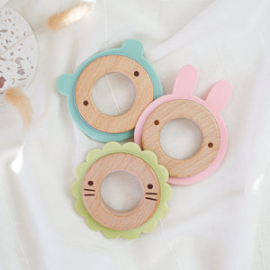 Wooden Teether (Bear)